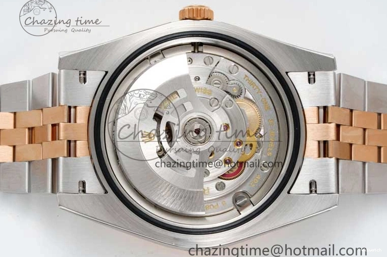 Jubilee Edition Dial VR3235 904L JDF RG V2 Steel Diamonds SS 41 RG Bracelet SS 1:1 Best DateJust Brown on 0828